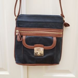 Emma Fox leather crossbody